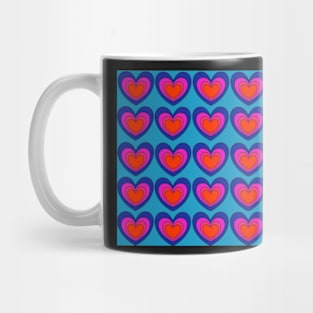 Colorful Hearts 3 Mug